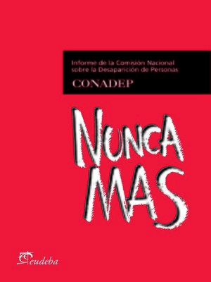 cover image of Nunca más